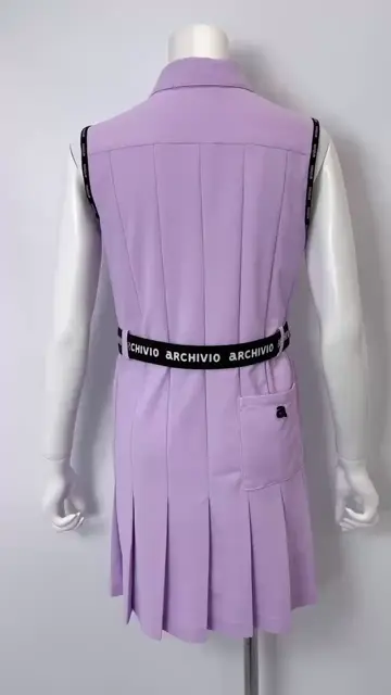 UV速乾ポロノースリワンピース|アルチビオ - ゴルフウェアや婦人服通販