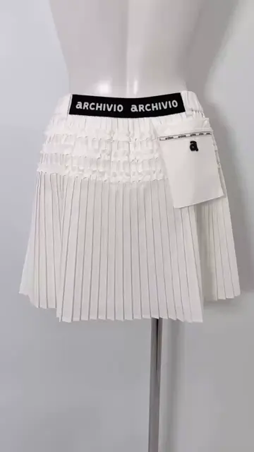 ミニプリーツ撥水通気スカート|アルチビオ - ゴルフウェアや婦人服通販