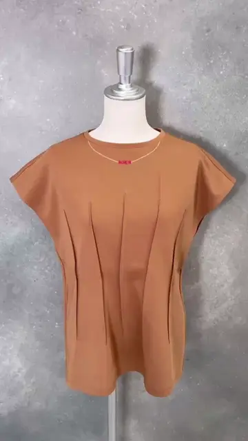 ネックレス風刺繍フレンチTシャツ 売れ筋商品|||スタジオピッコーネ レディース STUDIO PICONE｜【スタジオピッコーネ公式】ネックレス風刺繍