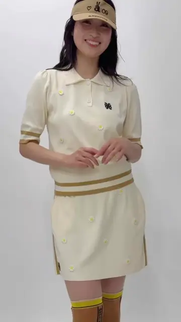 マーガレットニットポロシャツ|アルチビオ - ゴルフウェアや婦人服通販