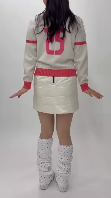 ウエストロゴ中綿撥水スカート|アルチビオ - ゴルフウェアや婦人服通販