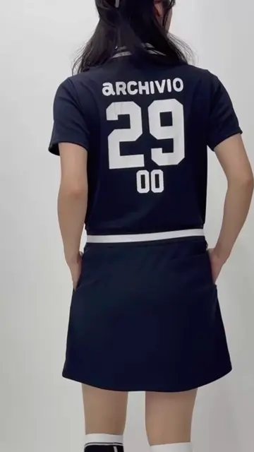 リブ切替UVスムースワンピース|アルチビオ - ゴルフウェアや婦人服通販