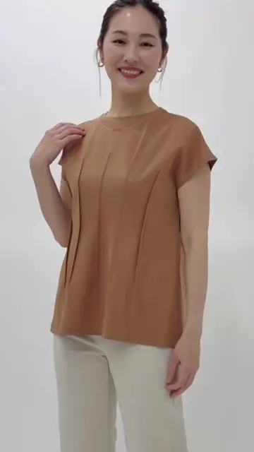 ネックレス風刺繍フレンチTシャツ|スタジオピッコーネ - ゴルフ