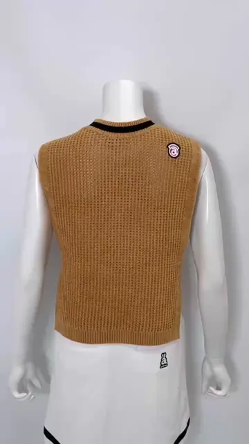 モールニットメッシュベスト|アルチビオ - ゴルフウェアや婦人服通販