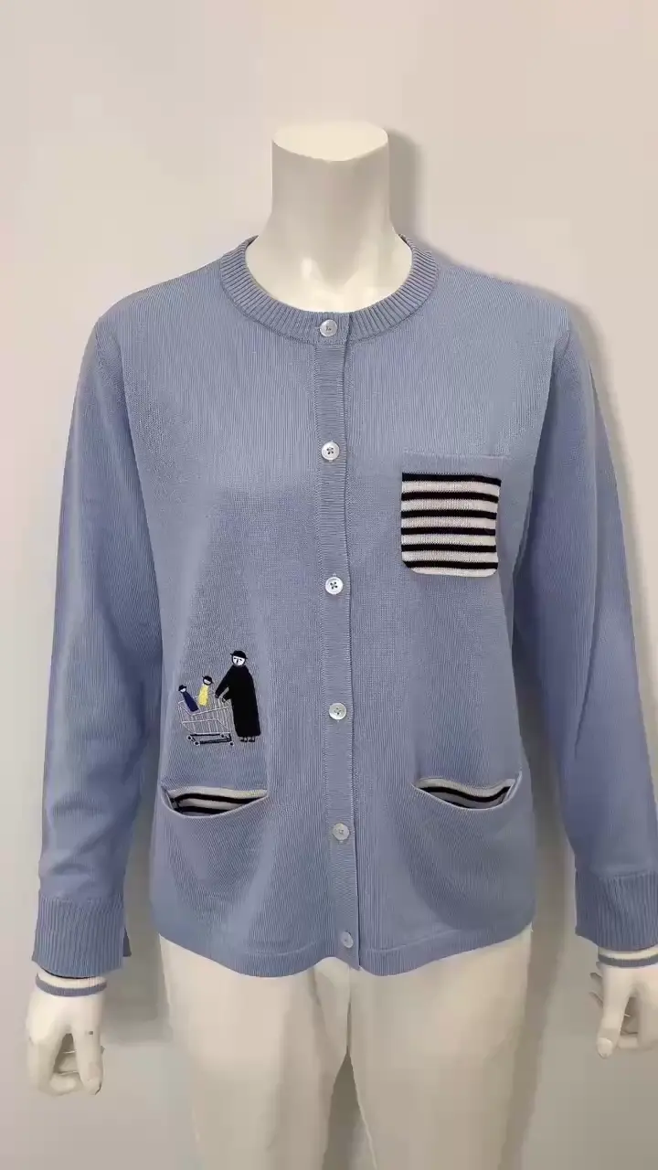 ウール混ニットカーディガン|ピッコーネクラブ - ゴルフウェアや婦人服通販