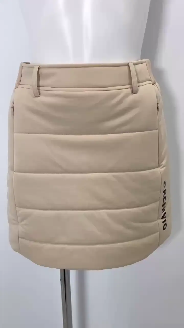防風保温中綿キルトスカート|アルチビオ - ゴルフウェアや婦人服通販