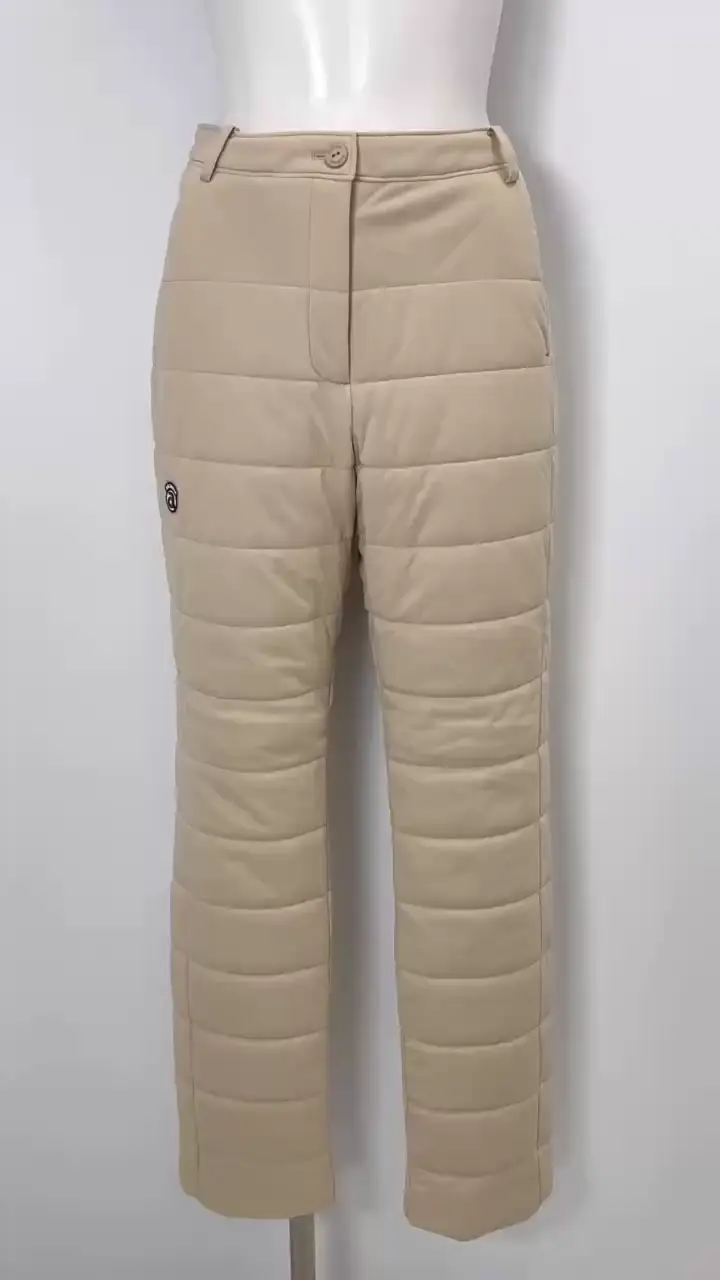 防風保温中綿キルトパンツ|アルチビオ - ゴルフウェアや婦人服通販