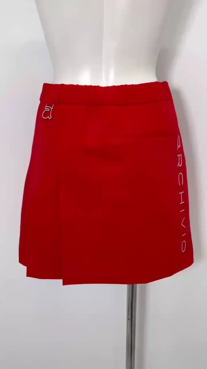 UV撥水フロントベルトスカート|アルチビオ - ゴルフウェアや婦人服通販