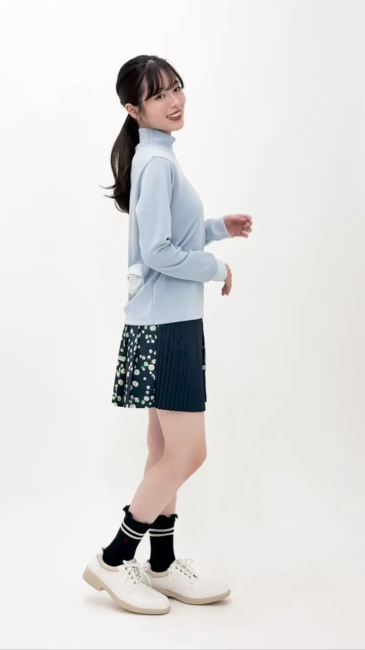 ラインフリルショートソックス|アルチビオ - ゴルフウェアや婦人服通販