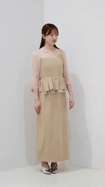 peplum neck Wavy ドレス LE'RURE ドレス dress peplum neck Wavy ★新品タグ付き★リルアー dress 通販 - Yahoo!店 ZOZOTOWN : スーツ・フォーマル・ドレス