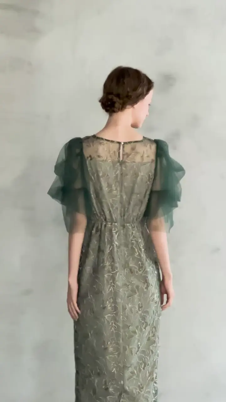 フラフィースリーブペンシルドレス | DRESS,DRESS | ROOM903 online