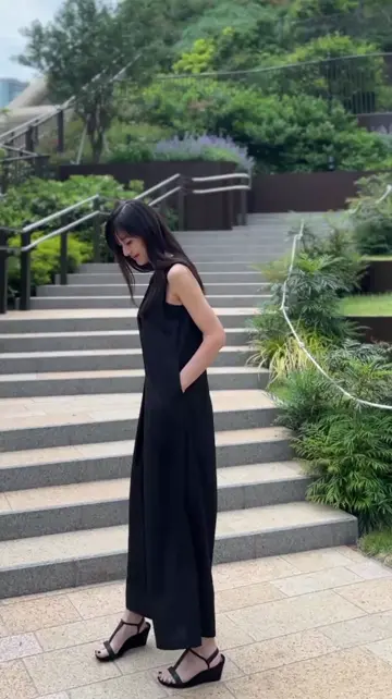 Shihoセレクト】キーネック オールインワン Day and Grade