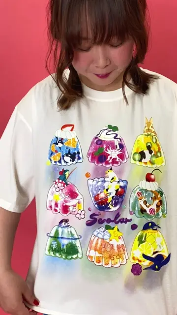45R Tシャツ 152657：アニマルゼリー柄 接触冷感Tシャツの通販-ScoLar