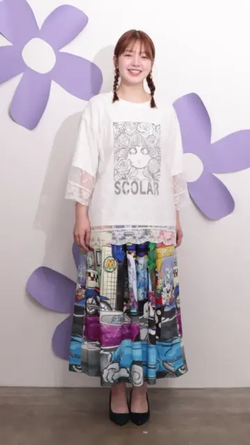 152746：スカラーちゃんレース重ねプルオーバーの通販-ScoLar