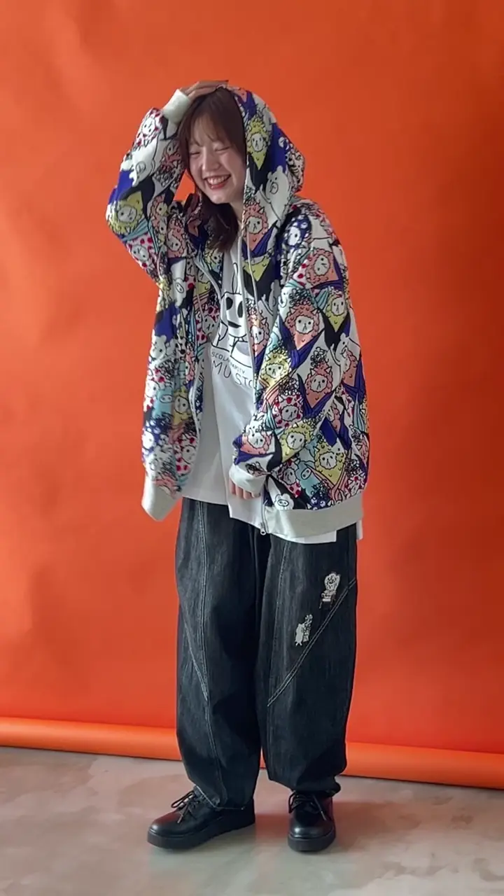 353117：虚無ストアでお買い物 刺繍パンツの通販-ScoLar