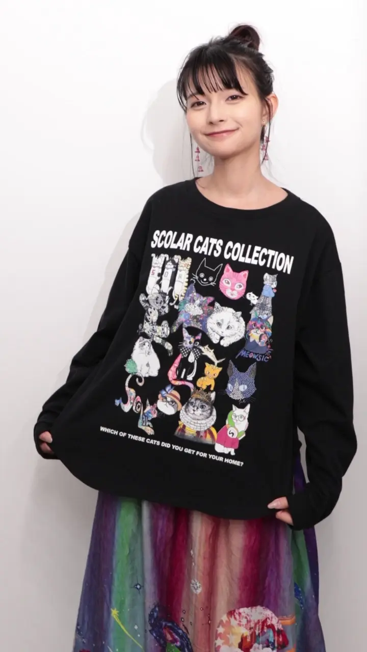 153700：スカラーネココレクションロンTの通販-ScoLar