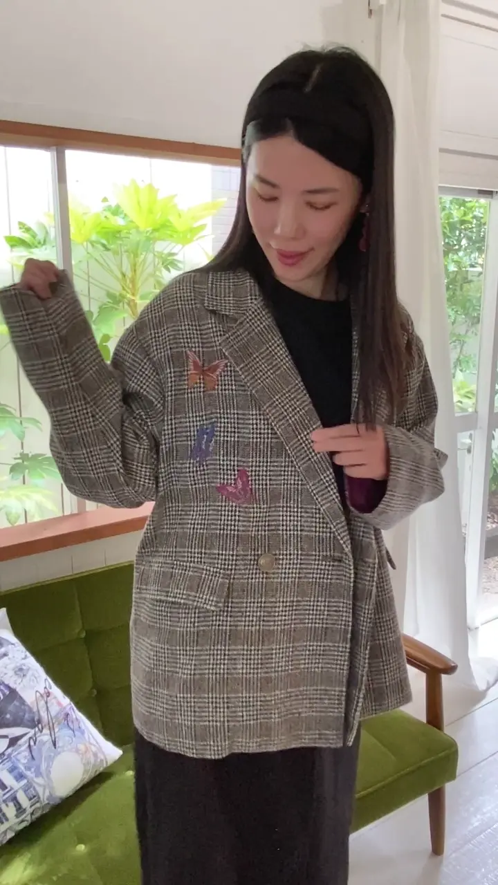 希少꧁バーバリー꧂B刺繍 ノーカラーコート 中綿 メガチェック オーバーサイズ 楽天市場】コート ノーカラーコート ノーカラー 羽織り アウター