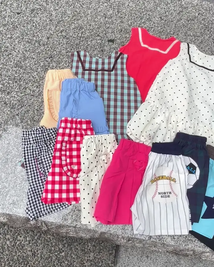 はっ水加工】フリルポケット水陸両用ショートパンツ_水遊びにおすすめ