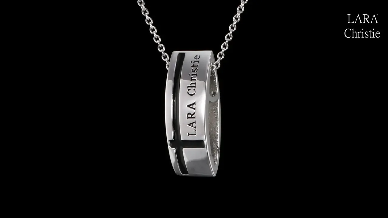 ネックレス メンズ シルバー925 sv925 銀 マリン クロス p3119-b