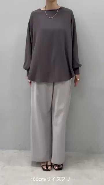 カットジョーゼットプルオーバー | LARUTA(ラルータ)レディース