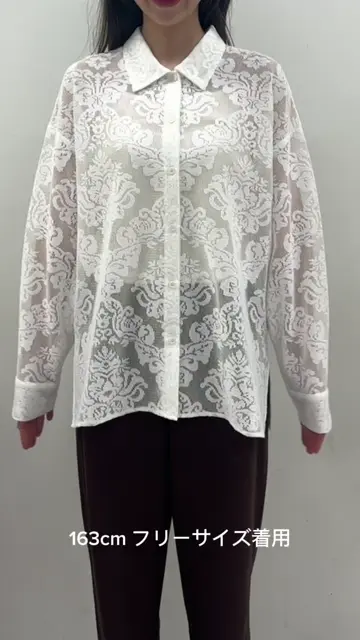 レースシャツ | LARUTA(ラルータ)レディース | PAL CLOSET(パル 