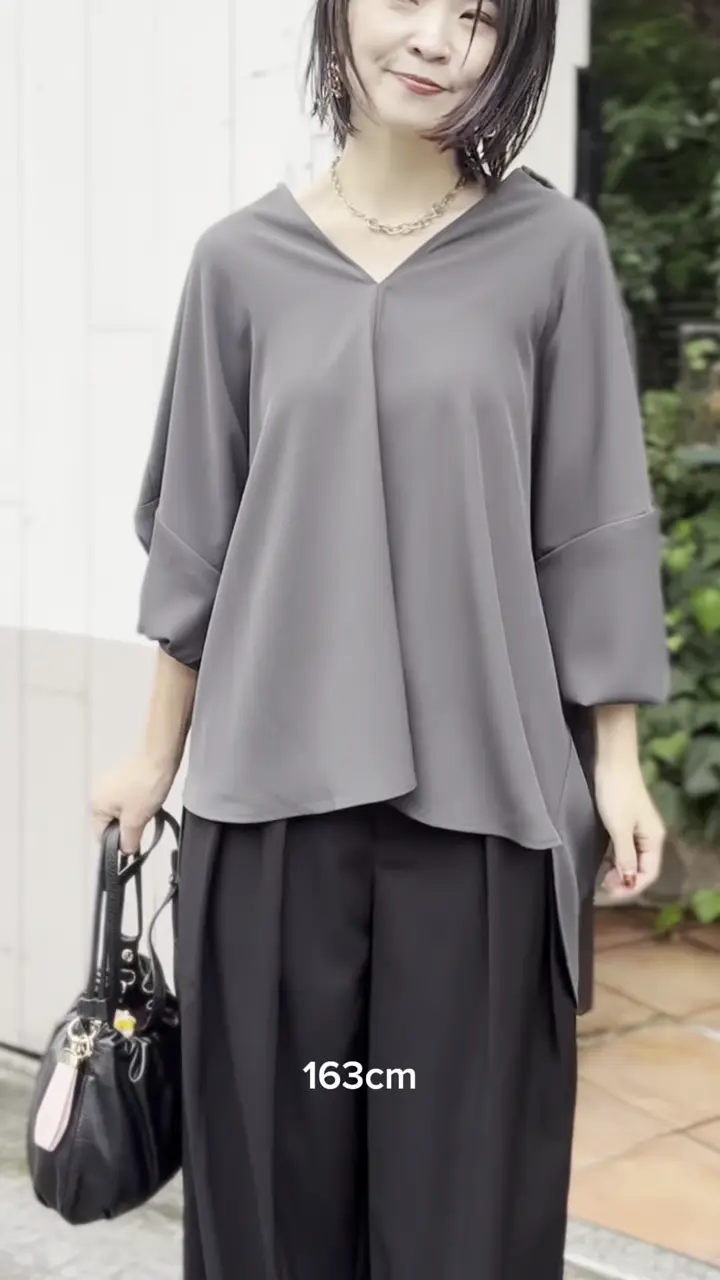 衿付きスキッパードルマンプルオーバー | LARUTA(ラルータ)レディース