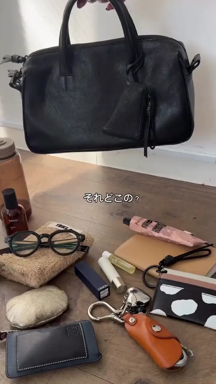 インフルエンサーuchida企画/本革》2WAYシンプルボストンバッグ | ear