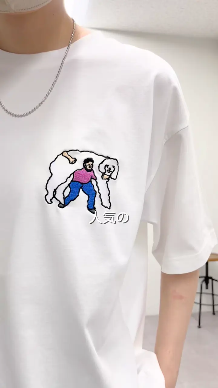 KEN NAKAYAMA×ear】UVカット/吸水速乾/接触冷感/コラボTシャツ《手洗い
