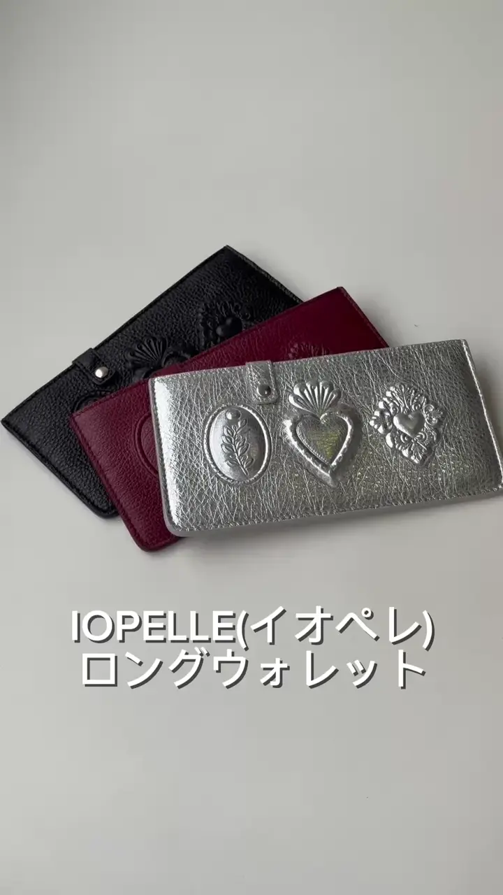 IOPELLE(イオペレ)】フラットロングウォレット/長財布《ear別注