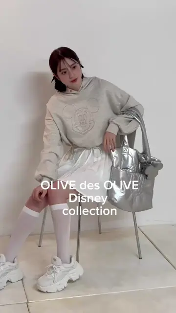 OLIVE des OLIVE ディズニー ショートパーカー マリーちゃん Disneyショートパーカー | OLIVE des OLIVE(オリーブ デ