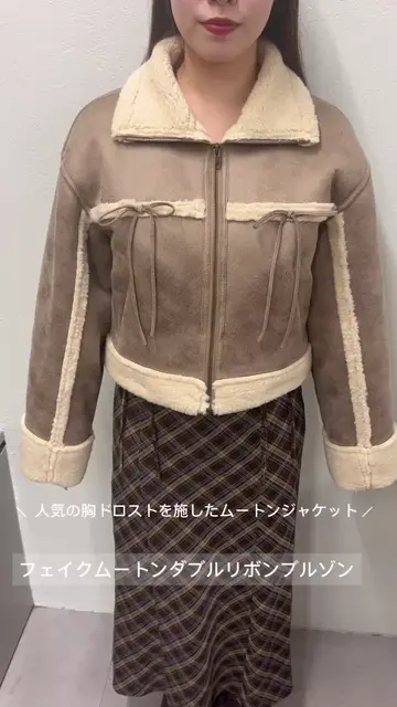 フェイクムートンブルゾン | OLIVE des OLIVE(オリーブ デ オリーブ)レディース | PAL CLOSET(パルクローゼット) -  パルグループ公式ファッション通販サイト