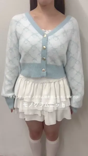 モノグラムニット | OLIVE des OLIVE(オリーブ デ オリーブ