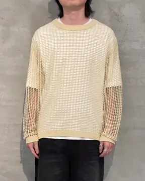 Lui's(ルイス)25SS クロスメッシュニット セール】クロスメッシュニット（ニット/セーター）｜Lui's