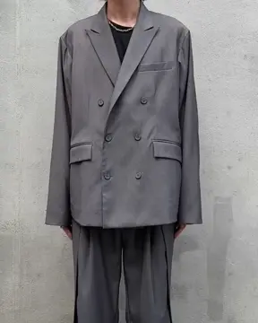 Neucon/ニューコン】ボックスワイドショートダブルジャケット | Lui's