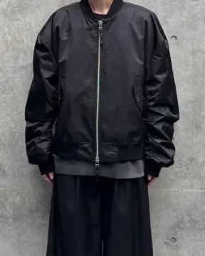 Neucon/ニューコン】シャーリングアームボリュームナイロンMA-1