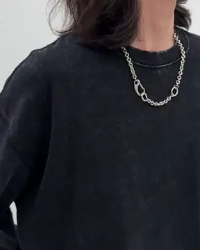 Ah Necklace / 01 (2WAYリングフックネックレス) | Lui
