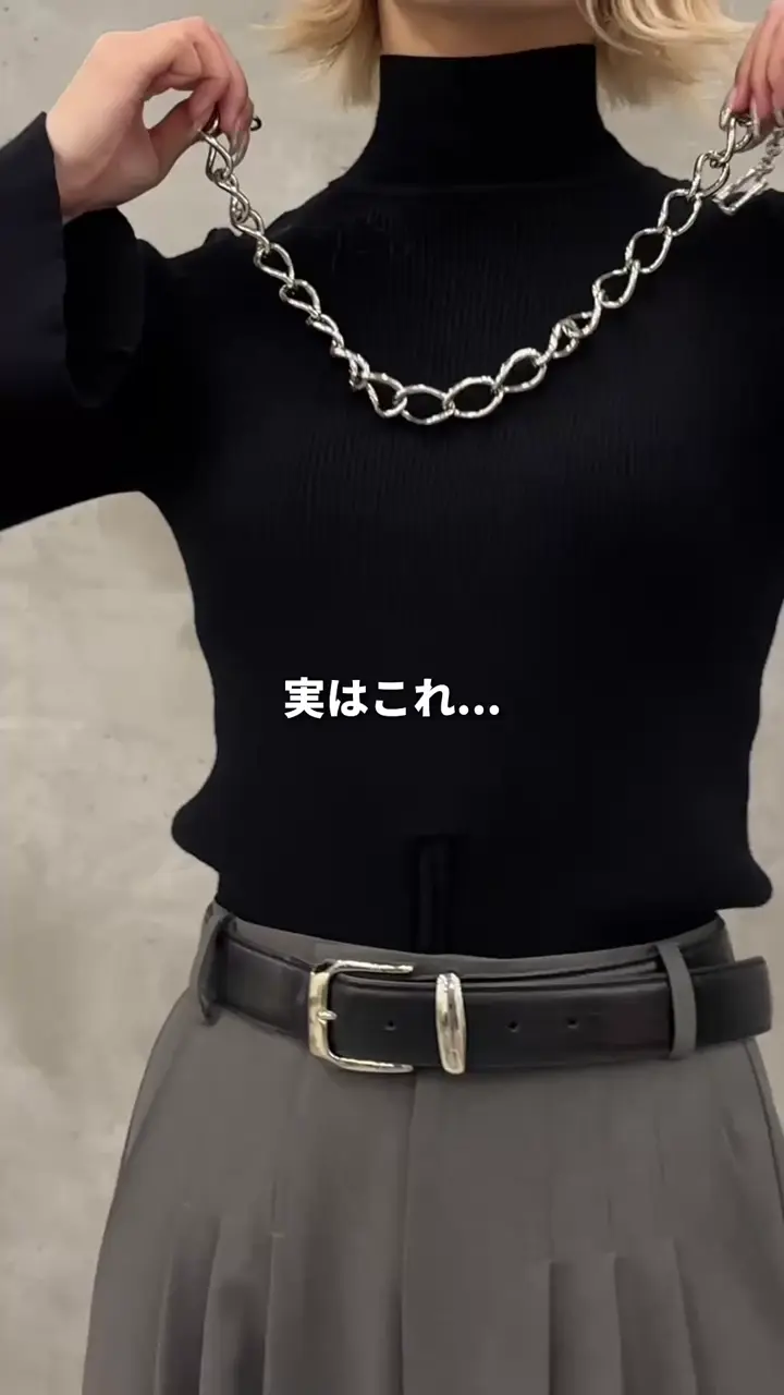 mi-企画】2WAYシルバーチェーンネックレス | Lui's(ルイス