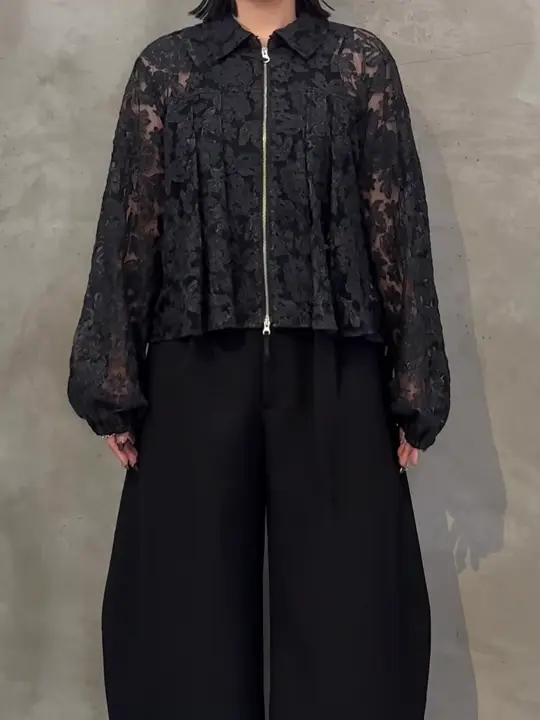 レースZIPシャツ | Lui's(ルイス)レディース | PAL CLOSET(パル
