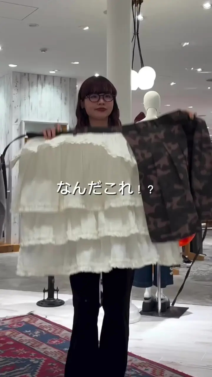 まるお(@_maruoo0___)企画】レース切替迷彩巻きスカート | CIAOPANIC