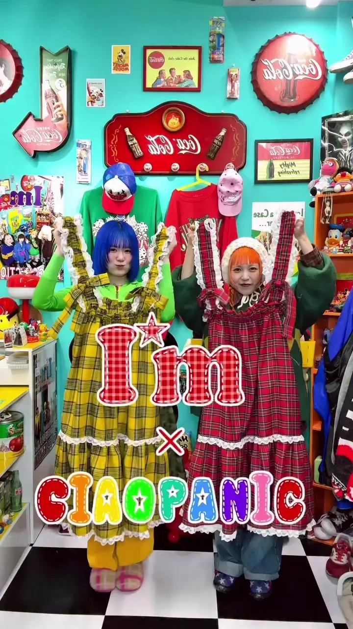 I'm×CIAOPANIC】あまあまチェックワンピース | CIAOPANIC(チャオ