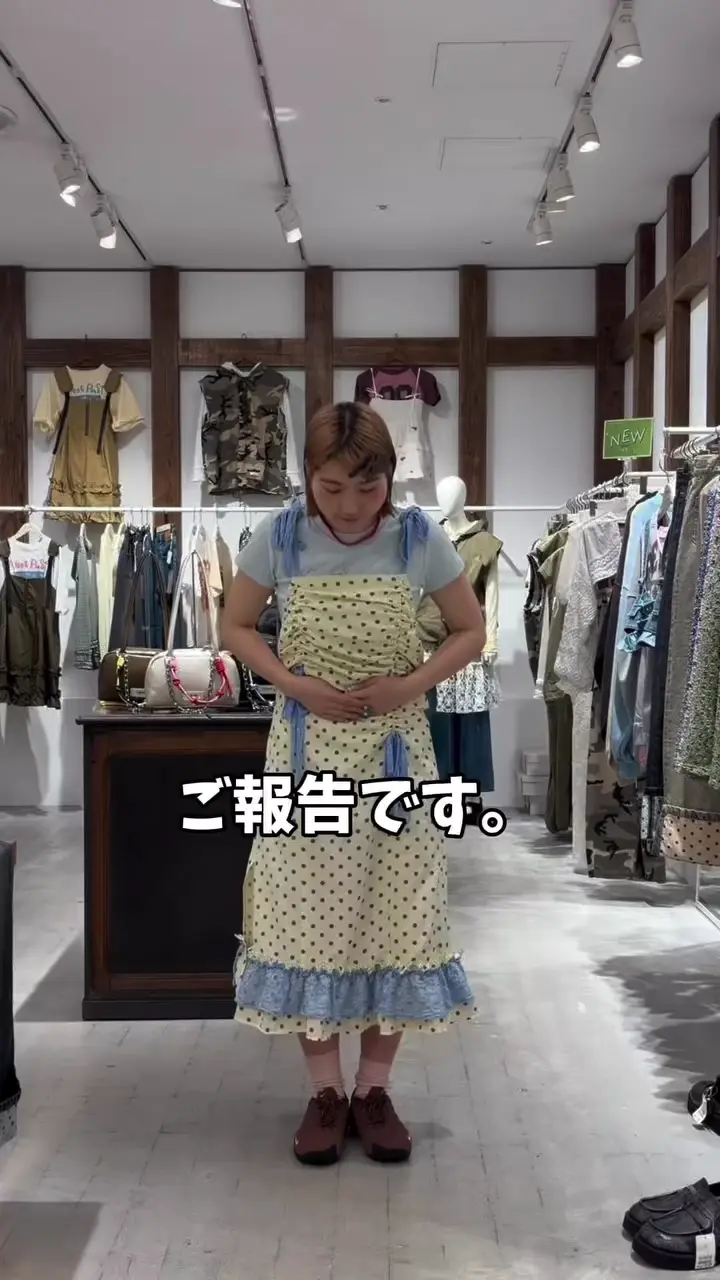 おひよ(@ohiyooo06)企画】アソート柄レースリボンシャーリングキャミ