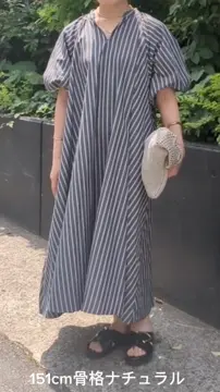 一枚で着映え》スキッパーストライプワンピース | un dix cors