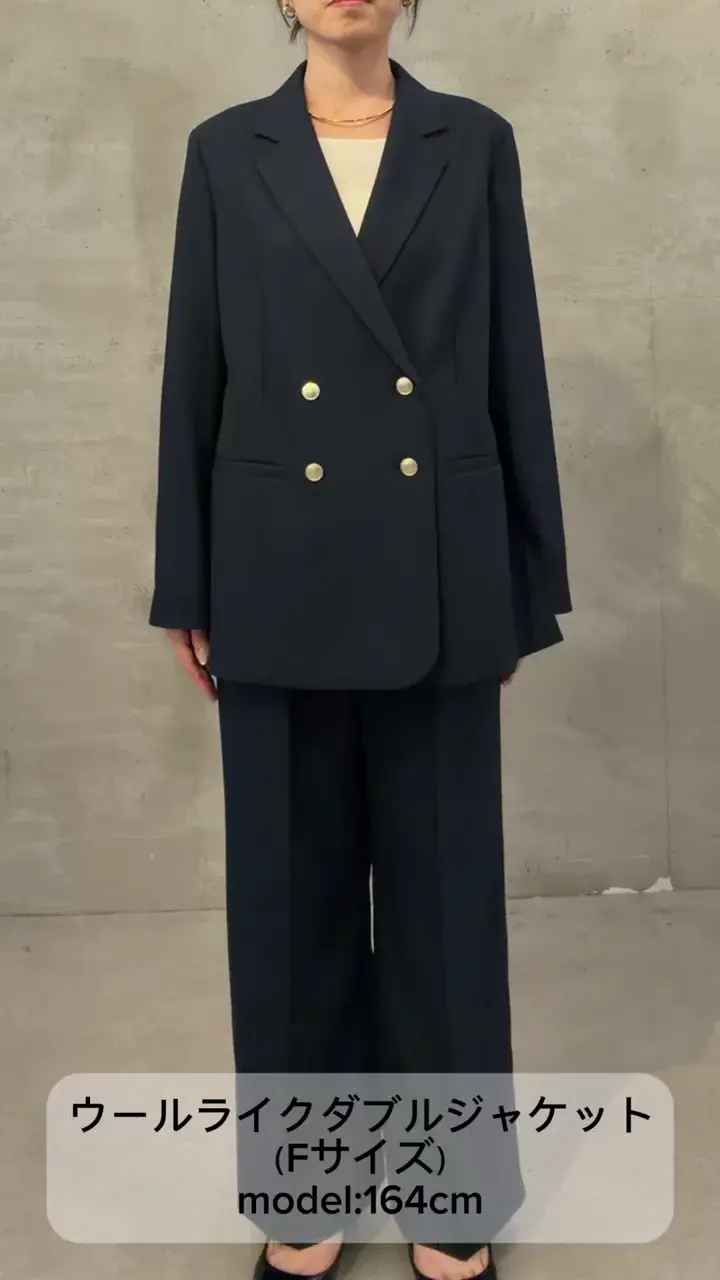 リバイバル】ウールライクダブルジャケット／カセット服 | COLLAGE