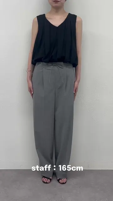 マロンママ430 様　GALLARDAGALANTE タックテーパードパンツ テーパードタックパンツ | GALLARDAGALANTE(ガリャルダガランテ