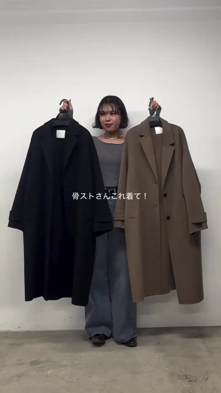 軽量／重さ約1100g！】【トレンドレスに活躍】リバーチェスターコート