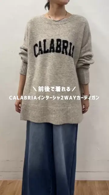 CALABRIAインターシャ2WAYカーディガン | DOUDOU(ドゥドゥ)レディース