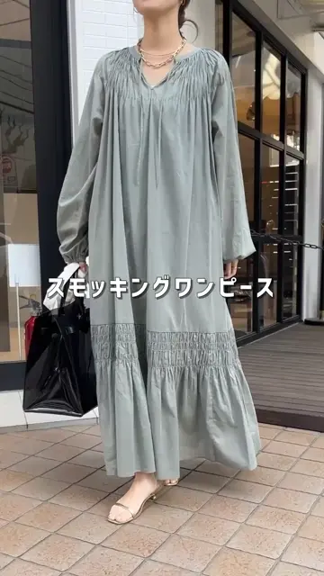 スモッキングワンピース | DOUDOU(ドゥドゥ)レディース | PAL CLOSET