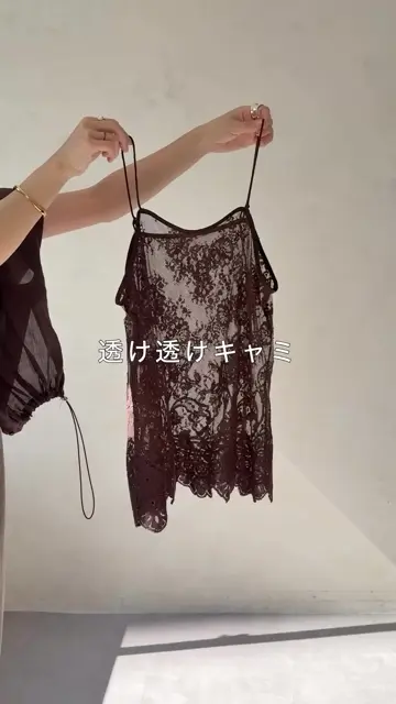 新色追加】スカラレースキャミ | DOUDOU(ドゥドゥ)レディース