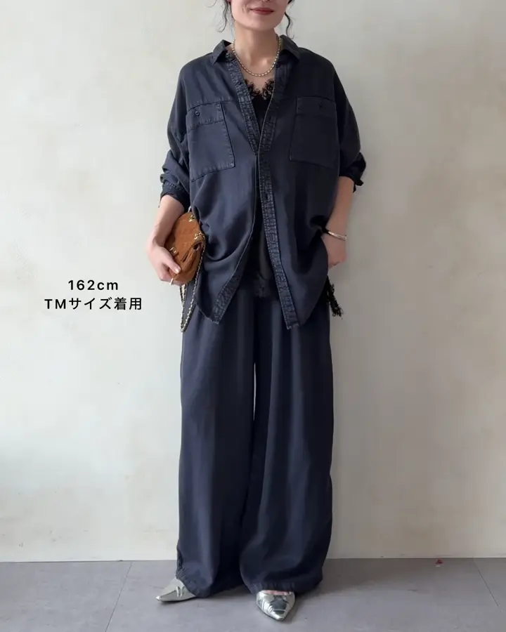 再販売決定！/セットアップ可能】リヨセルシャツ | DOUDOU(ドゥドゥ