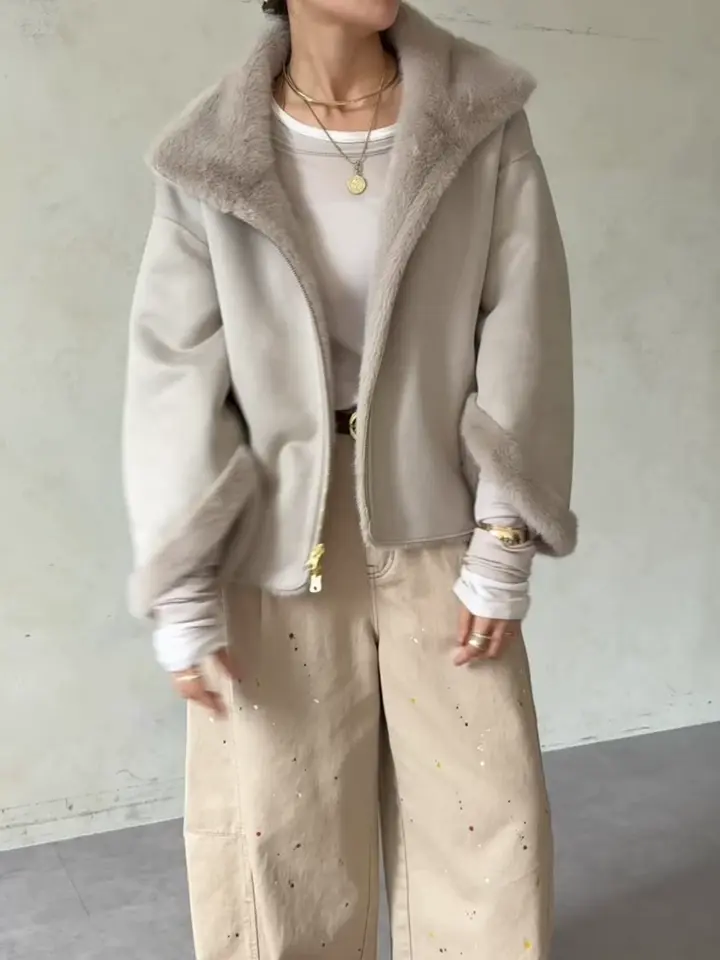 フェイクファーリバーシブルコート | DOUDOU(ドゥドゥ)レディース